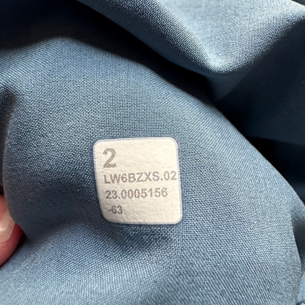 Lululemon Softstreme High-Rise Straight Leg Crop in Unity Blue size 2 - Picture 3 of 6